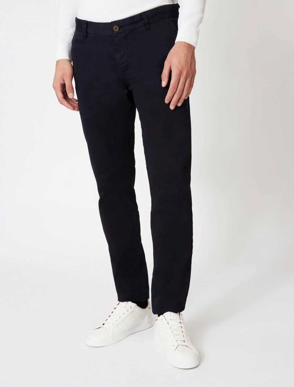 Cavallaro Napoli The Chino Donkerblauw 1 Cavallaro Napoli The Chino Donkerblauw