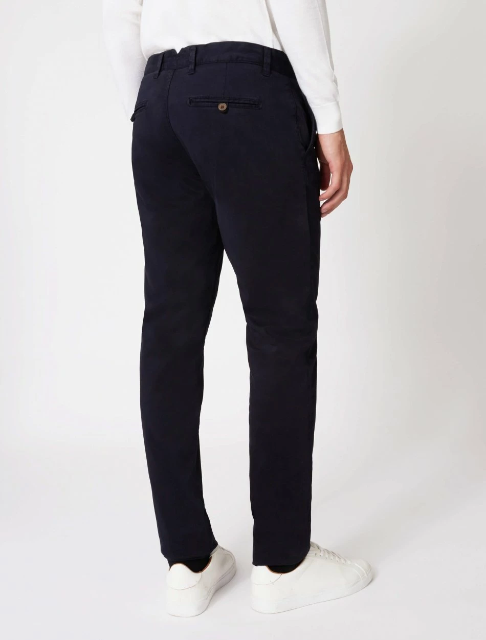 Cavallaro Napoli The Chino Donkerblauw 2 Cavallaro Napoli The Chino Donkerblauw - Afbeelding 2