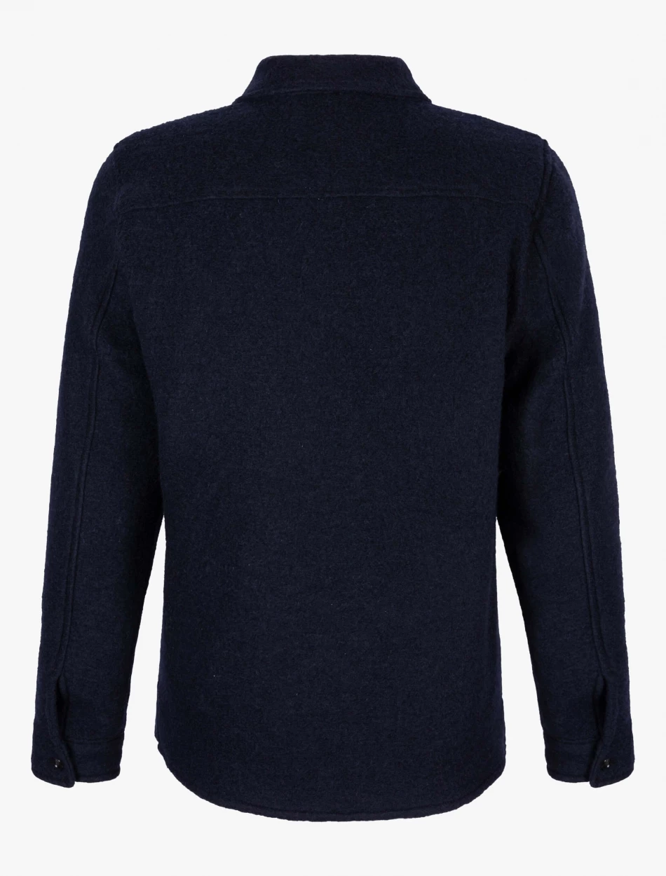 Cavallaro Napoli Pisogno Overshirt Donkerblauw 7 Cavallaro Napoli Pisogno Overshirt Donkerblauw - Afbeelding 7