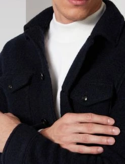 Cavallaro Napoli Pisogno Overshirt Donkerblauw 10 Cavallaro Napoli Pisogno Overshirt Donkerblauw -Cavallaro Napoli Shop 123225002 699000 11 positie 20 665