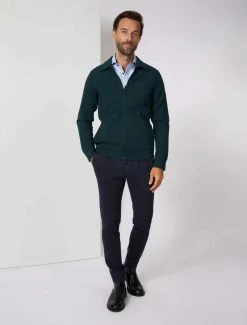 Cavallaro Napoli Zinambo Overshirt Donkergroen -Cavallaro Napoli Shop 123225005 599000 05 positie 35 961