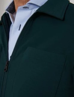 Cavallaro Napoli Zinambo Overshirt Donkergroen -Cavallaro Napoli Shop 123225005 599000 11 positie 20 492