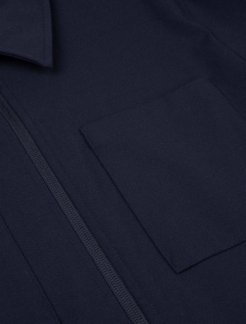 Cavallaro Napoli Zinambo Overshirt Donkerblauw 8 Cavallaro Napoli Zinambo Overshirt Donkerblauw - Afbeelding 8