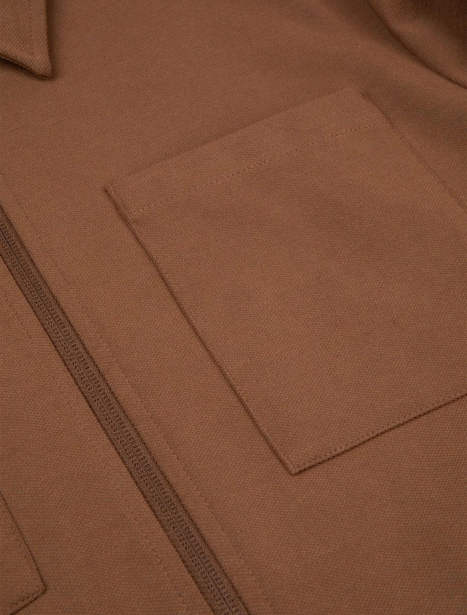 Cavallaro Napoli Zinambo Overshirt Camel 8 Cavallaro Napoli Zinambo Overshirt Camel - Afbeelding 8