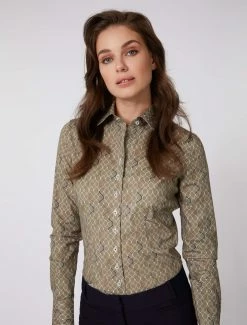 Cavallaro Napoli Isabella Blouse Groen