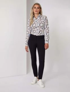 Cavallaro Napoli Simona Blouse Bruin -Cavallaro Napoli Shop 250225007 100857 05 positie 35 286