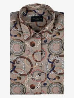 Cavallaro Napoli Simona Blouse Groen -Cavallaro Napoli Shop 250225007 560307 03 positie 60 133