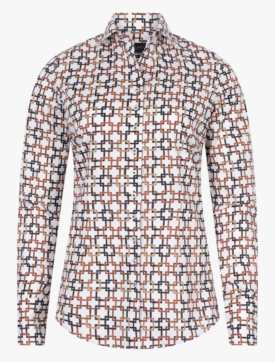 Cavallaro Napoli Belana Blouse Bruin 1 Cavallaro Napoli Belana Blouse Bruin