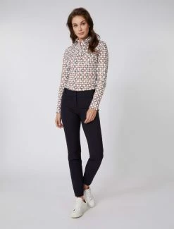 Cavallaro Napoli Belana Blouse Bruin 17 Cavallaro Napoli Belana Blouse Bruin -Cavallaro Napoli Shop 250225010 100857 05 positie 35 234