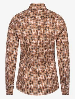 Cavallaro Napoli Belana Blouse Bruin -Cavallaro Napoli Shop 250225010 850107 02 positie 50 831