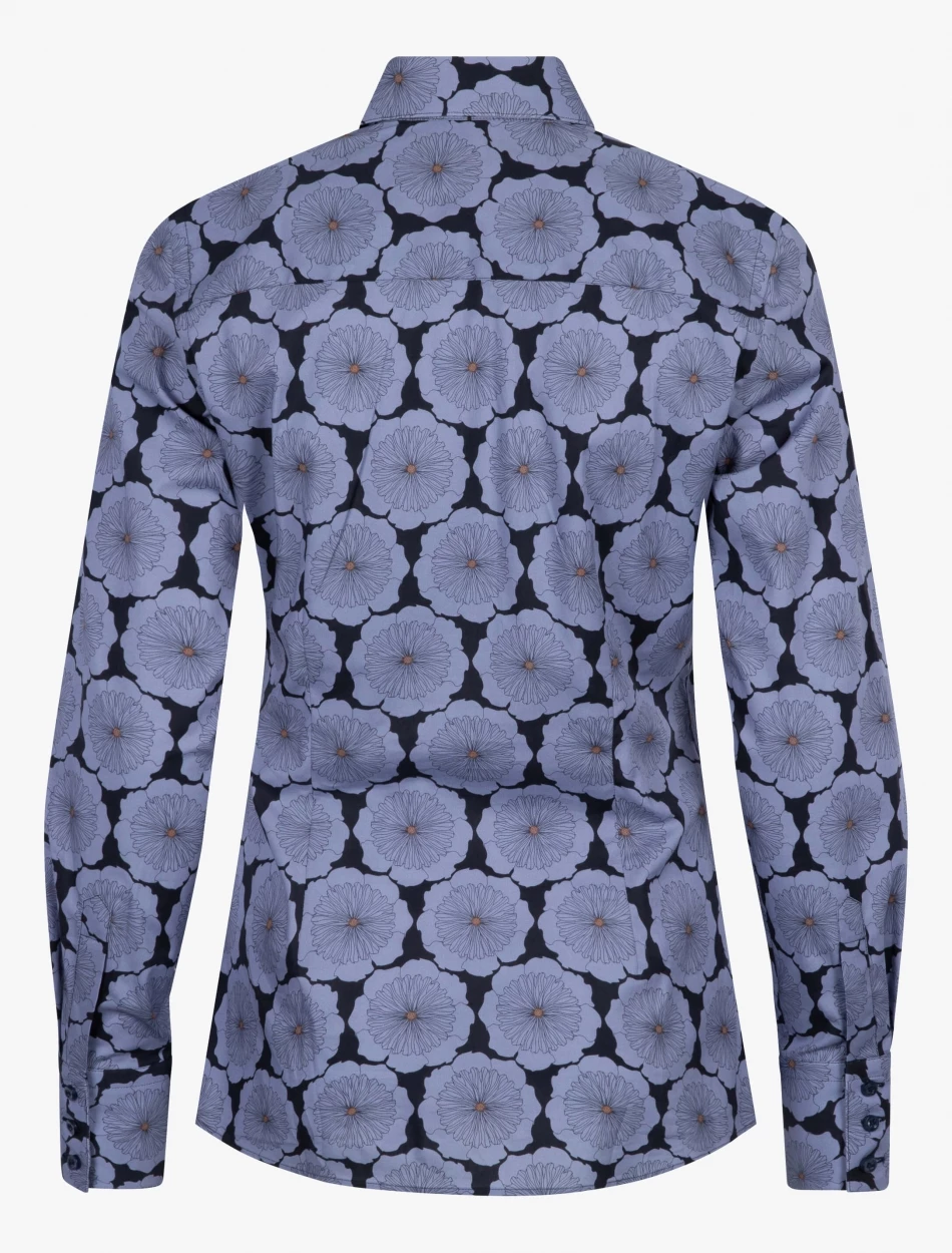 Cavallaro Napoli Fiona Blouse Blauw 2 Cavallaro Napoli Fiona Blouse Blauw - Afbeelding 2