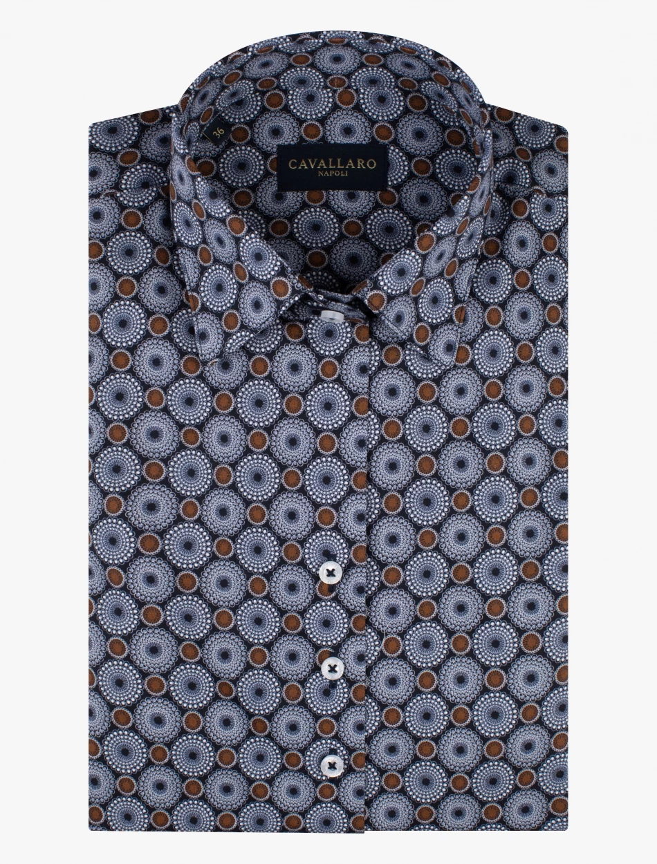 Cavallaro Napoli Linda Blouse Donkerblauw 9 Cavallaro Napoli Linda Blouse Donkerblauw - Afbeelding 9