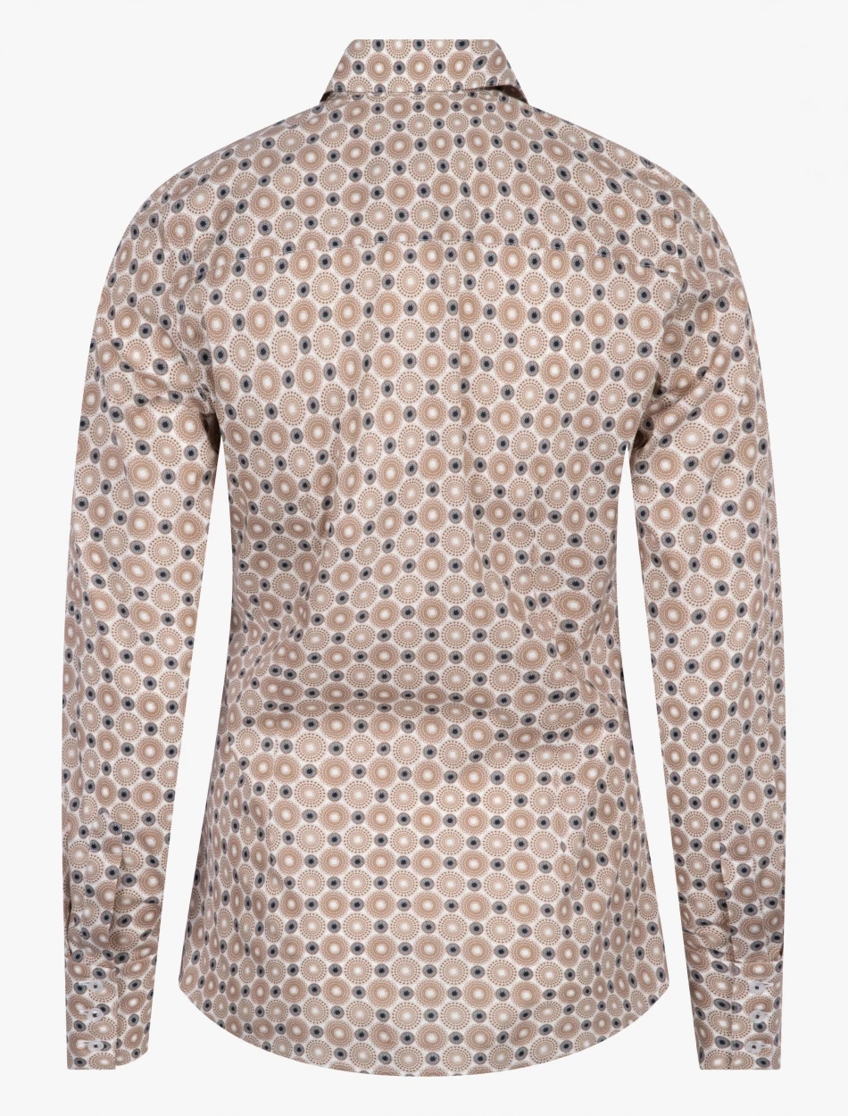 Cavallaro Napoli Linda Blouse Bruin 7 Cavallaro Napoli Linda Blouse Bruin - Afbeelding 7