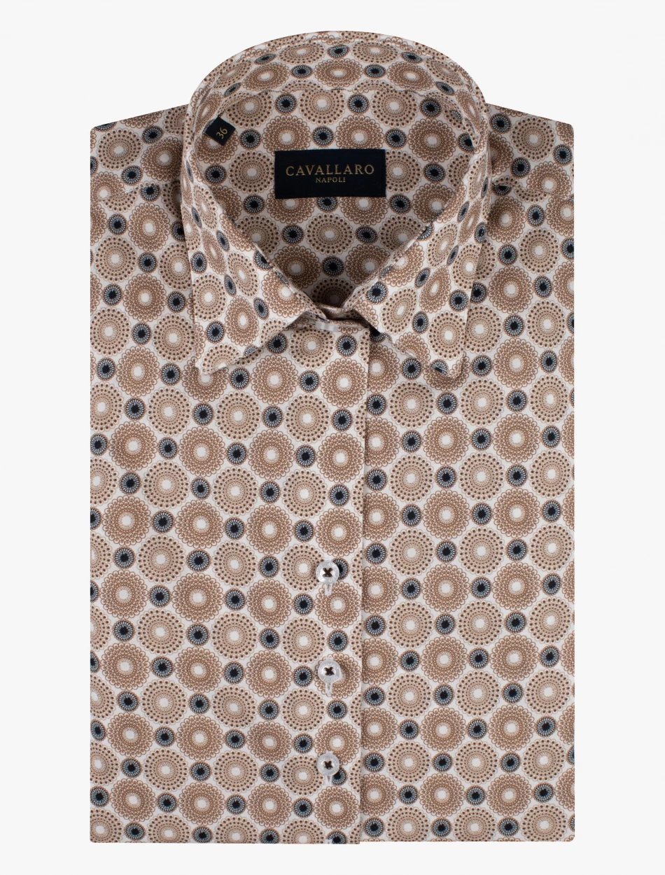 Cavallaro Napoli Linda Blouse Bruin 8 Cavallaro Napoli Linda Blouse Bruin - Afbeelding 8