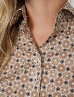 Cavallaro Napoli Linda Blouse Bruin 10 Cavallaro Napoli Linda Blouse Bruin -Cavallaro Napoli Shop 250225017 850107 11 positie 20 832