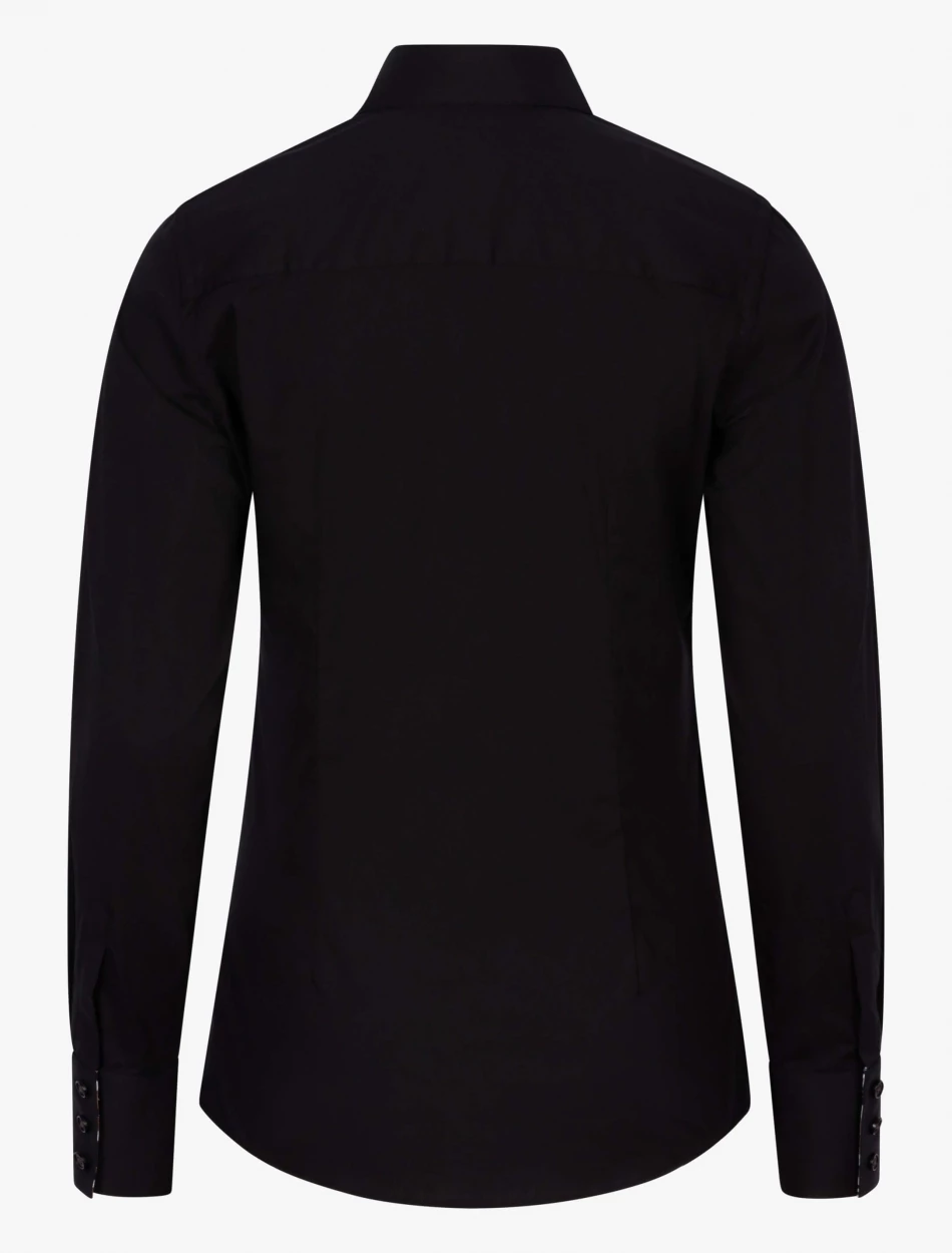 Cavallaro Napoli Silvana Blouse Zwart 2 Cavallaro Napoli Silvana Blouse Zwart - Afbeelding 2