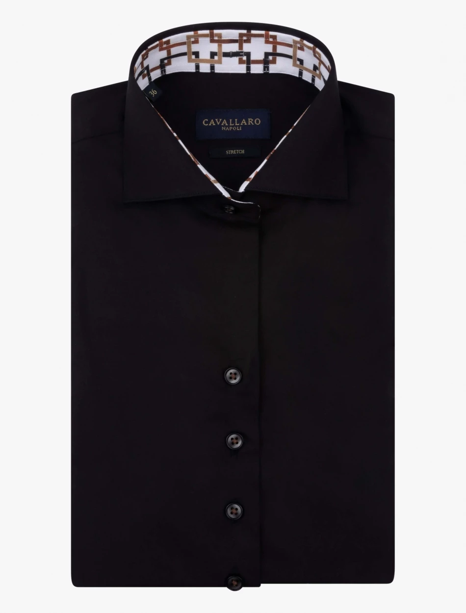 Cavallaro Napoli Silvana Blouse Zwart 3 Cavallaro Napoli Silvana Blouse Zwart - Afbeelding 3