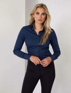 Cavallaro Napoli Velentina Blouse Donkerblauw