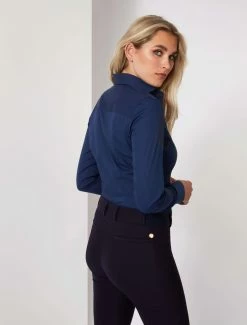 Cavallaro Napoli Velentina Blouse Donkerblauw -Cavallaro Napoli Shop 250225023 699000 12 positie 25 635