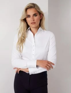 Cavallaro Napoli Joka Blouse Wit -Cavallaro Napoli Shop 250225024 100000 05 positie 05 424