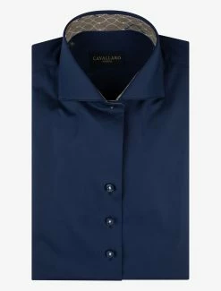 Cavallaro Napoli Tanita Blouse Donkerblauw -Cavallaro Napoli Shop 250225025 699000 03 positie 60 430