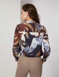 Cavallaro Napoli Marlina Blouse Blauw -Cavallaro Napoli Shop 250225029 699607 12 positie 25 993