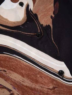 Cavallaro Napoli Marlina Blouse Bruin -Cavallaro Napoli Shop 250225029 830997 03 positie 60 860