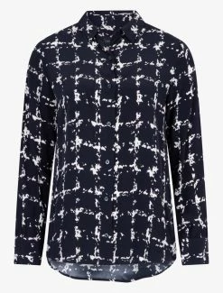 Cavallaro Napoli Giorgia Blouse Donkerblauw