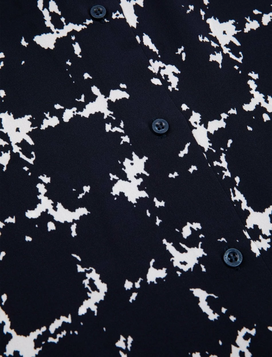 Cavallaro Napoli Giorgia Blouse Donkerblauw 3 Cavallaro Napoli Giorgia Blouse Donkerblauw - Afbeelding 3