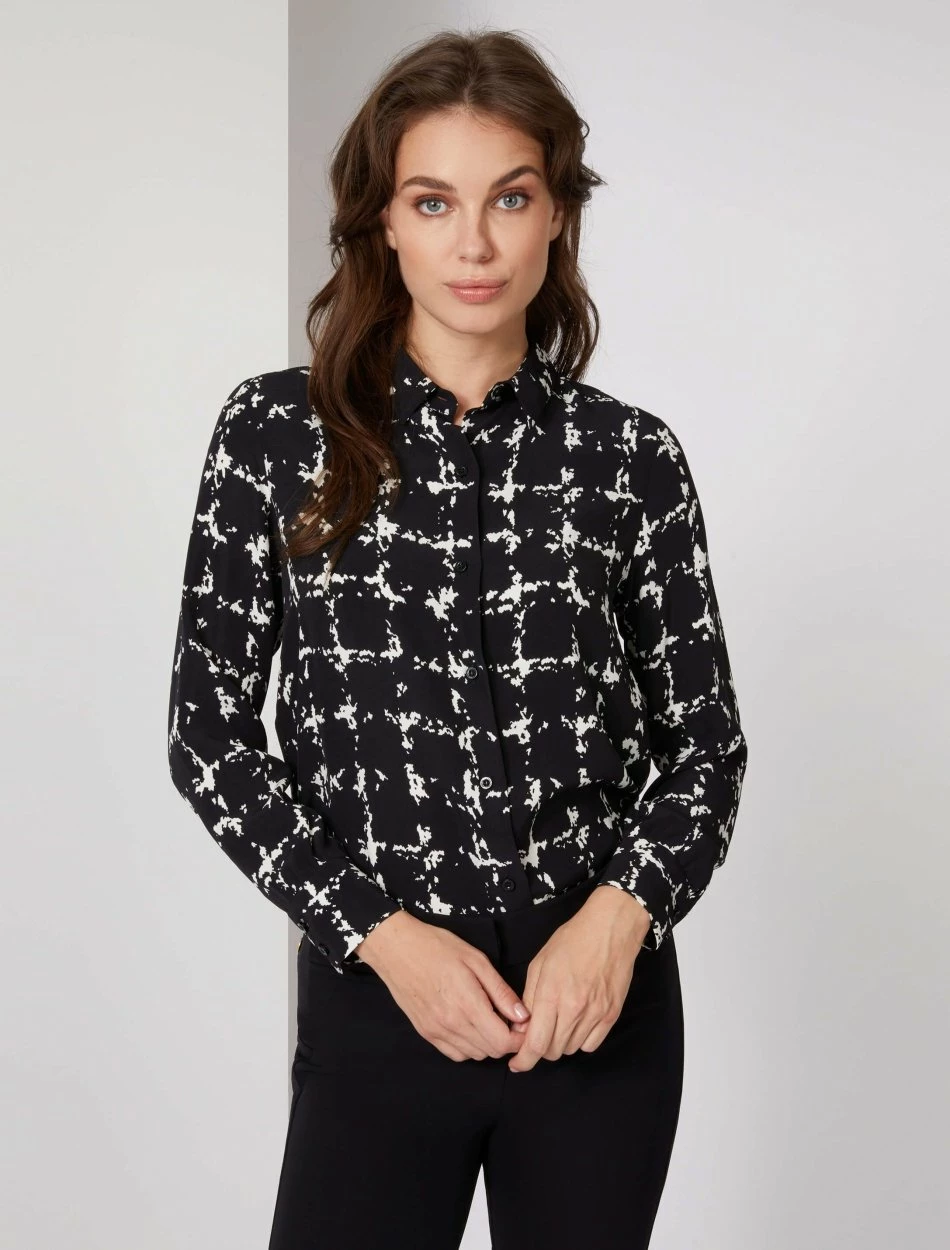 Cavallaro Napoli Giorgia Blouse Zwart 1 Cavallaro Napoli Giorgia Blouse Zwart
