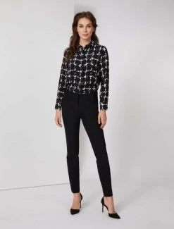 Cavallaro Napoli Giorgia Blouse Zwart 14 Cavallaro Napoli Giorgia Blouse Zwart -Cavallaro Napoli Shop 250225030 999127 05 positie 35 523