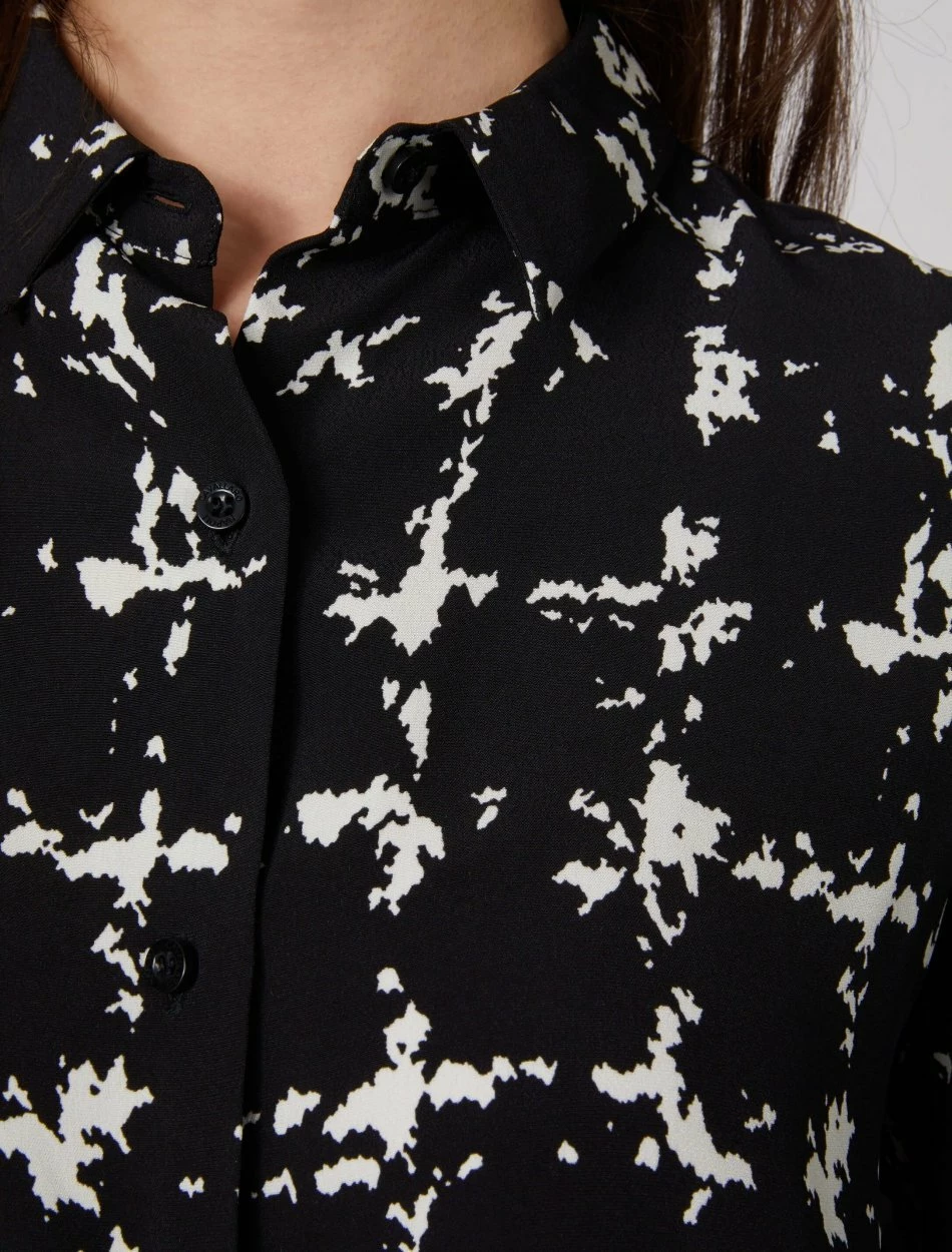 Cavallaro Napoli Giorgia Blouse Zwart 3 Cavallaro Napoli Giorgia Blouse Zwart - Afbeelding 3