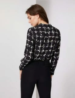 Cavallaro Napoli Giorgia Blouse Zwart 12 Cavallaro Napoli Giorgia Blouse Zwart -Cavallaro Napoli Shop 250225030 999127 12 positie 25 459