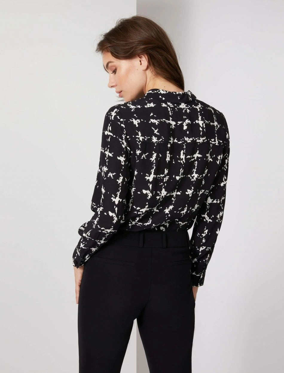 Cavallaro Napoli Giorgia Blouse Zwart 4 Cavallaro Napoli Giorgia Blouse Zwart - Afbeelding 4