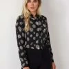 Cavallaro Napoli Sfera Blouse Zwart