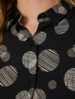 Cavallaro Napoli Sfera Blouse Zwart 10 Cavallaro Napoli Sfera Blouse Zwart -Cavallaro Napoli Shop 250225031 999127 11 positie 20 458