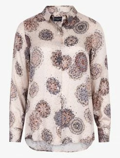 Cavallaro Napoli Liona Blouse Beige / Blauw 15 Cavallaro Napoli Liona Blouse Beige / Blauw -Cavallaro Napoli Shop 250225033 825607 01 positie 402c20voorkant 390