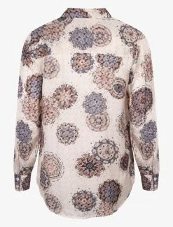 Cavallaro Napoli Liona Blouse Beige / Blauw 16 Cavallaro Napoli Liona Blouse Beige / Blauw -Cavallaro Napoli Shop 250225033 825607 02 positie 50 376