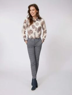 Cavallaro Napoli Liona Blouse Beige / Blauw 14 Cavallaro Napoli Liona Blouse Beige / Blauw -Cavallaro Napoli Shop 250225033 825607 05 positie 35 859