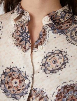 Cavallaro Napoli Liona Blouse Beige / Blauw 11 Cavallaro Napoli Liona Blouse Beige / Blauw -Cavallaro Napoli Shop 250225033 825607 11 positie 20 802