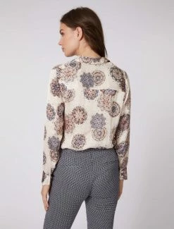 Cavallaro Napoli Liona Blouse Beige / Blauw 12 Cavallaro Napoli Liona Blouse Beige / Blauw -Cavallaro Napoli Shop 250225033 825607 12 positie 25 684