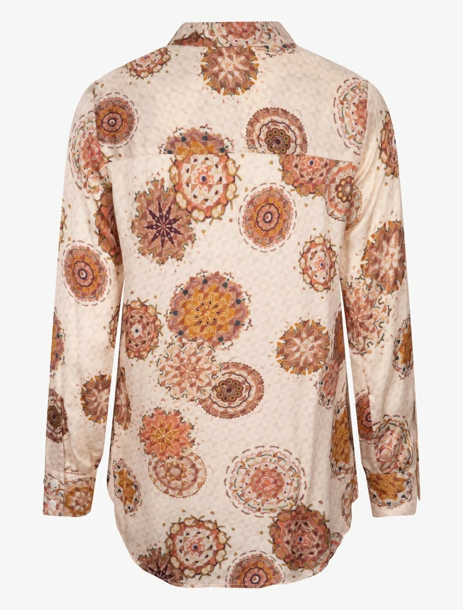 Cavallaro Napoli Liona Blouse Beige 8 Cavallaro Napoli Liona Blouse Beige - Afbeelding 8