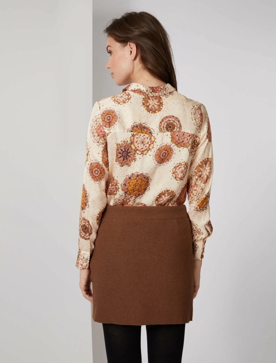 Cavallaro Napoli Liona Blouse Beige 4 Cavallaro Napoli Liona Blouse Beige - Afbeelding 4