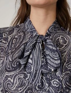 Cavallaro Napoli Noora Blouse Donkerblauw -Cavallaro Napoli Shop 250225035 699000 11 positie 20 948