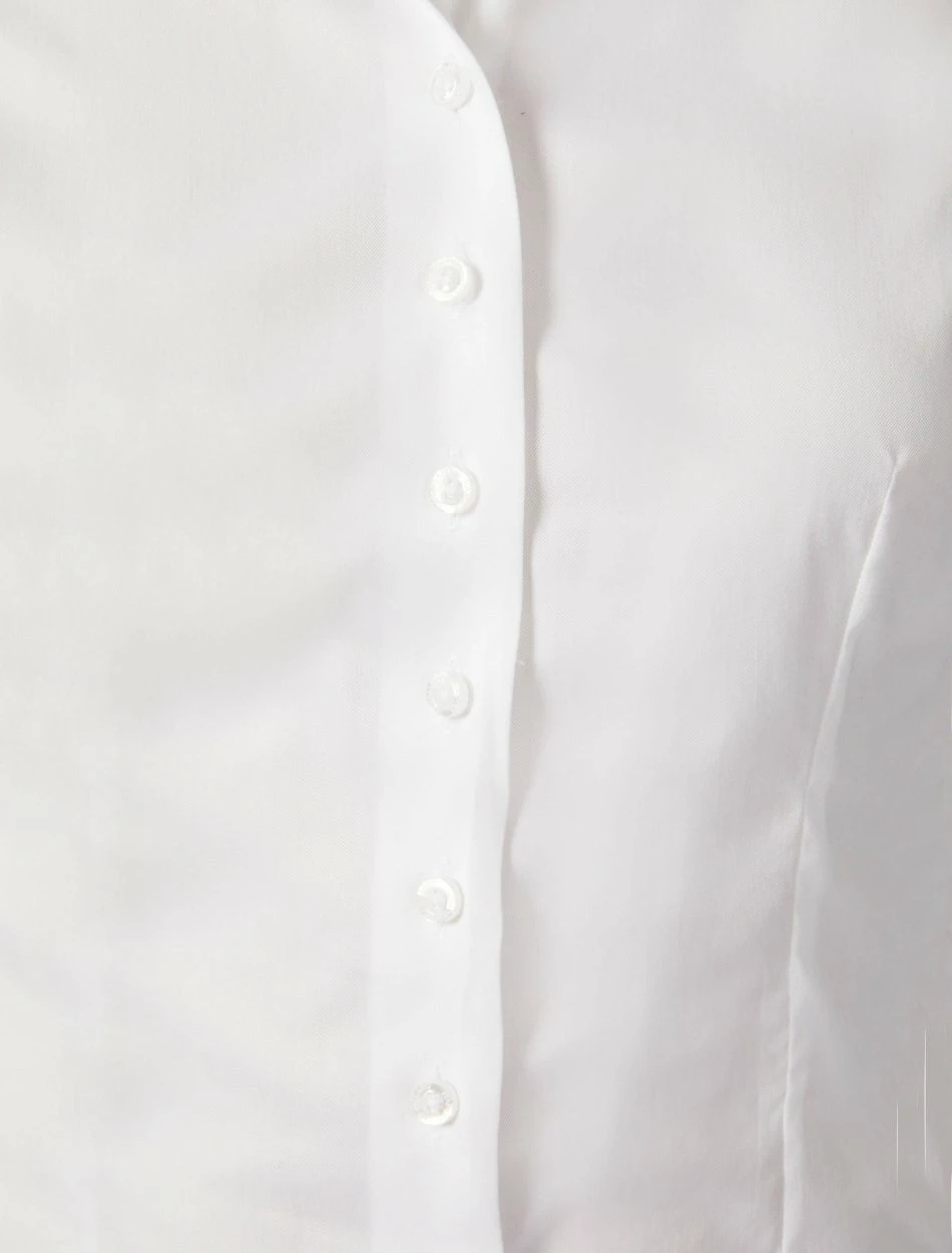 Cavallaro Napoli Bianco NOS Blouse Wit 4 Cavallaro Napoli Bianco NOS Blouse Wit - Afbeelding 4