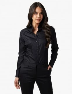 Cavallaro Napoli Black NOS Blouse Zwart