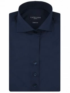 Cavallaro Napoli Navy NOS Blouse Donkerblauw -Cavallaro Napoli Shop 250999007 699000 04 positie 40 835