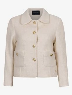 Cavallaro Napoli Basta Blazer Off White 11 Cavallaro Napoli Basta Blazer Off White -Cavallaro Napoli Shop 253225002 120000 01 positie 402c20voorkant 394