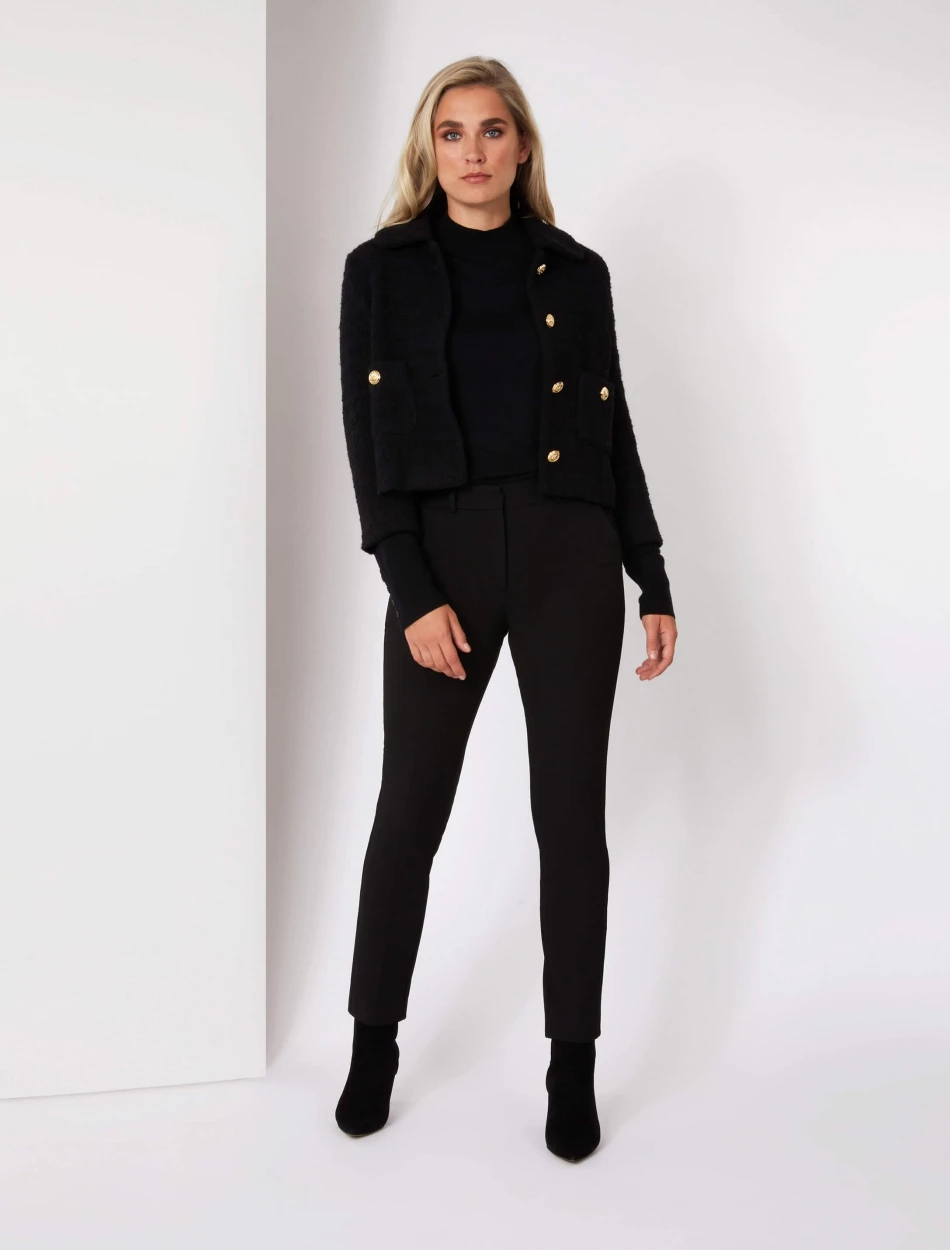 Cavallaro Napoli Basta Blazer Zwart 2 Cavallaro Napoli Basta Blazer Zwart - Afbeelding 2