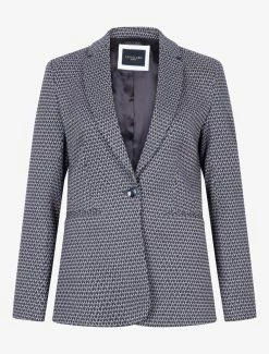 Cavallaro Napoli Louisa Blazer Donkerblauw -Cavallaro Napoli Shop 253225003 699107 01 positie 402c20voorkant 155